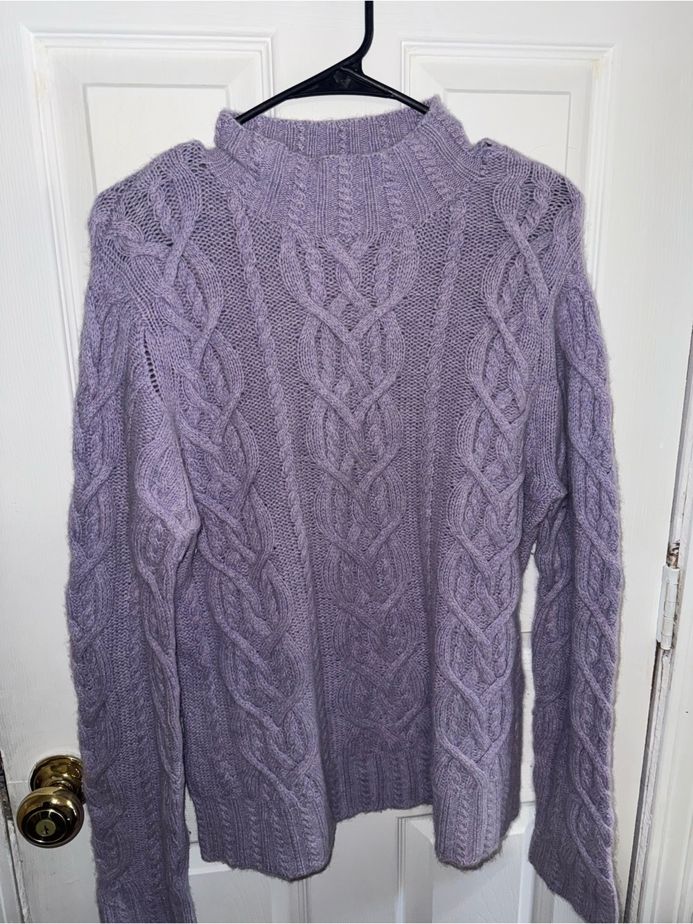 Mariele Waithe Lavender Cashmere Sweater - XL